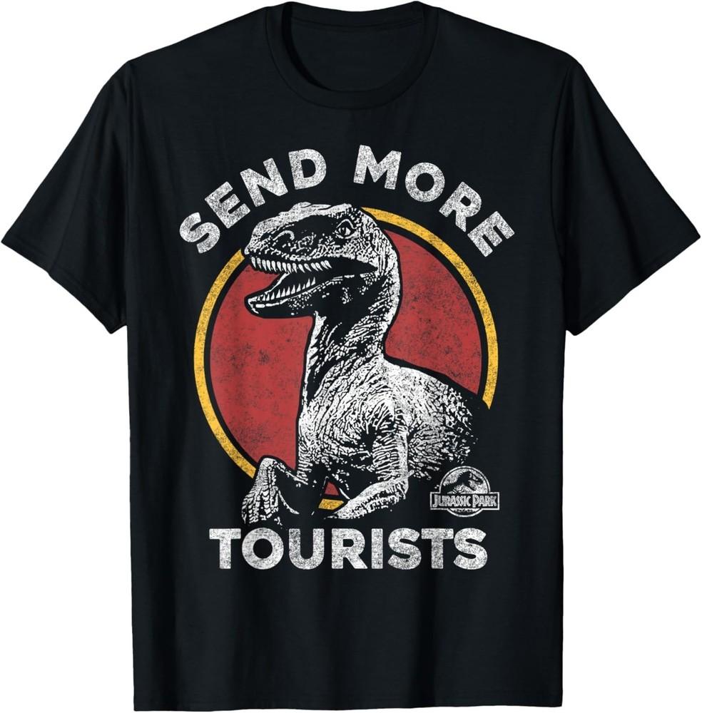 Jurassic Park Send More Tourists Raptor T-Shirt