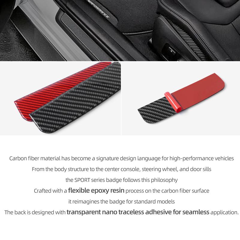 Pour Subaru BRZ/Toyota GR86 2025- Panneau de lumière de lecture avant en fibre de carbone Protection décorative Autocollants Accessoires de Tuning Intérieur de Voiture