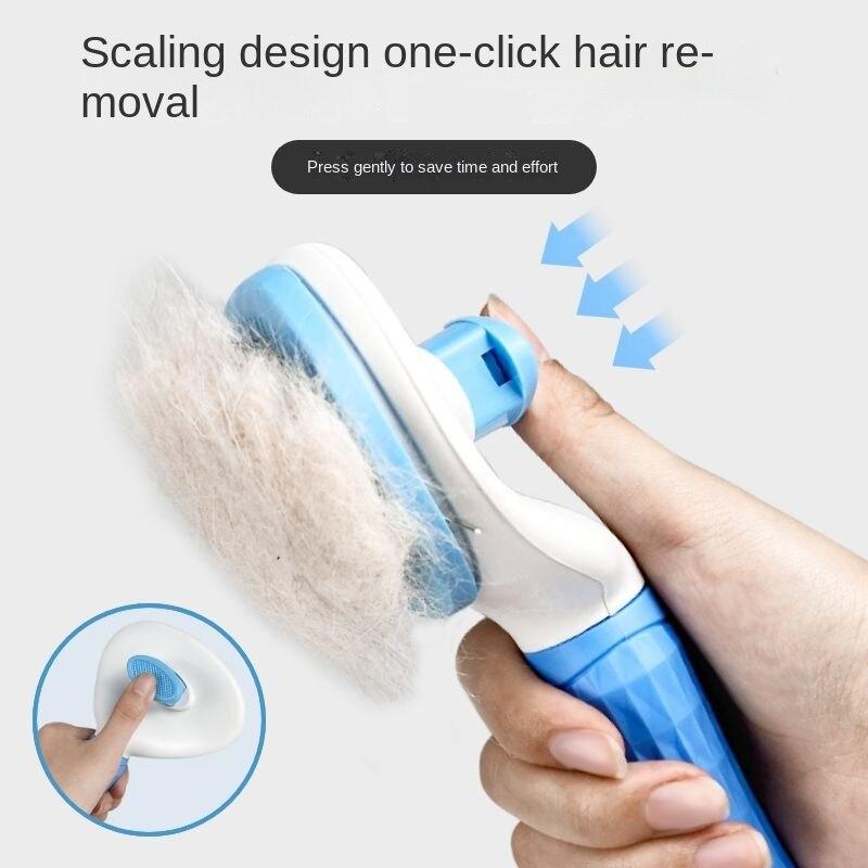 Meow Dehairing Comb To Remove Floating Hair Brush Dog Jerking Hair Artifact Clean Up Long Hair Special Pet Cat Supplies