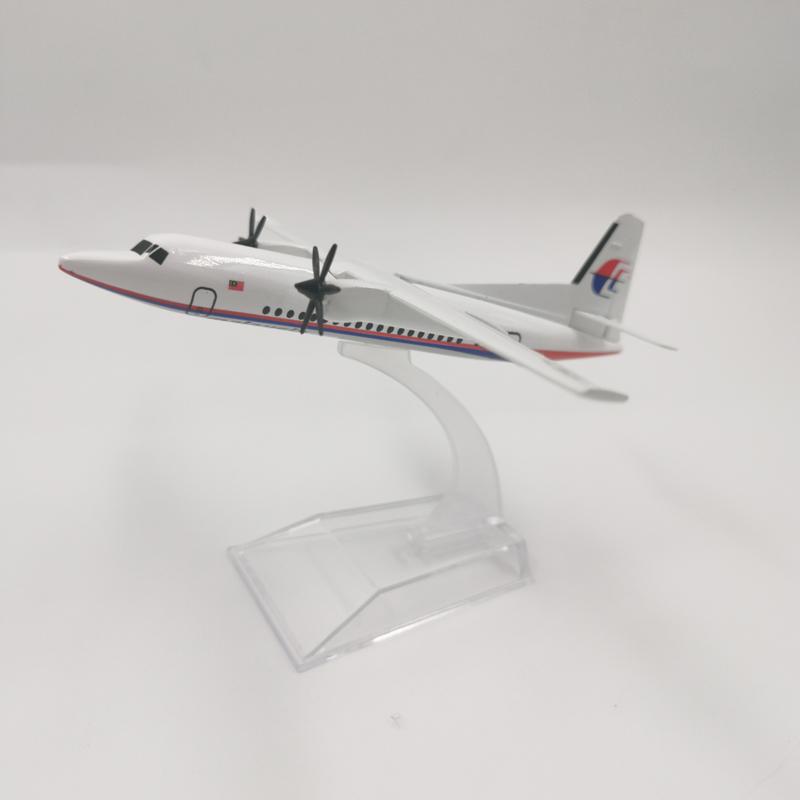 Jason Tutu Plane Model Airplane Fk-50 16cm Atr-600 Aircraft Model Diecast Metal Airplanes 1:400 Scale Planes