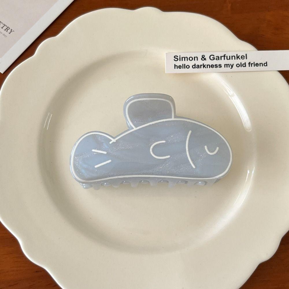 

Acrylic Hair Claw Hairdress Hair Updo Clamp Fashion Acrylic Hairpin Women синій