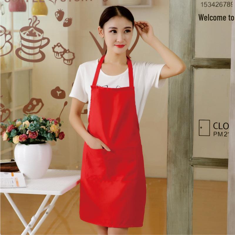 Șorț de bucătărie impermeabil stil coreean personalizat - Imprimare logo personalizată