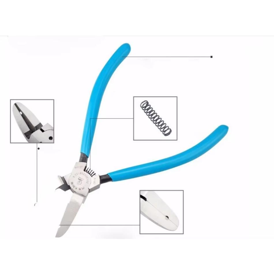Heavy-Duty Automotive Clip Pliers Set Audio Interior Rubber/Plastic Clip Pick & Diagonal Pliers for Fastener Removal