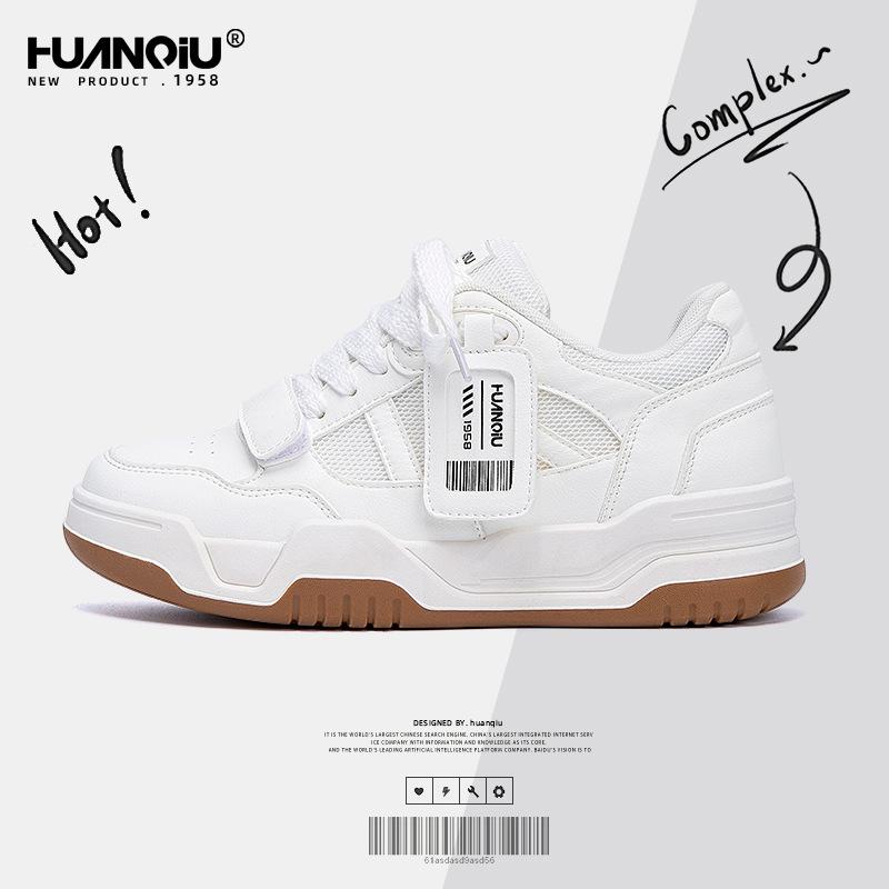 Global Heightening Little White Shoes Men's Shoes ZHQ68366G Summer Breathable New Casual Sports Board Shoes Men's