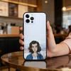 C-Conan G-Gray-AY Phone Case For iPhone 17,16,15,14,13,12,11 Plus,Pro Max,Soft Silicone Black Cover