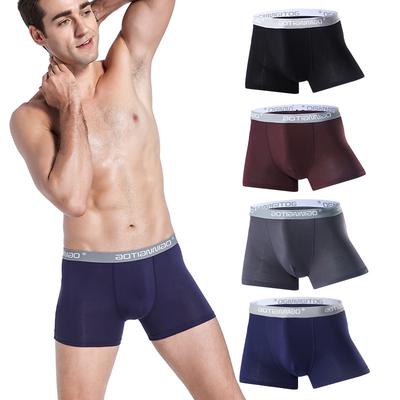 Summer Modal Men'S Panties, Mid-Waist Panties Men'S Shorts Head, Youth Comfortable And Breathable Pantyhose