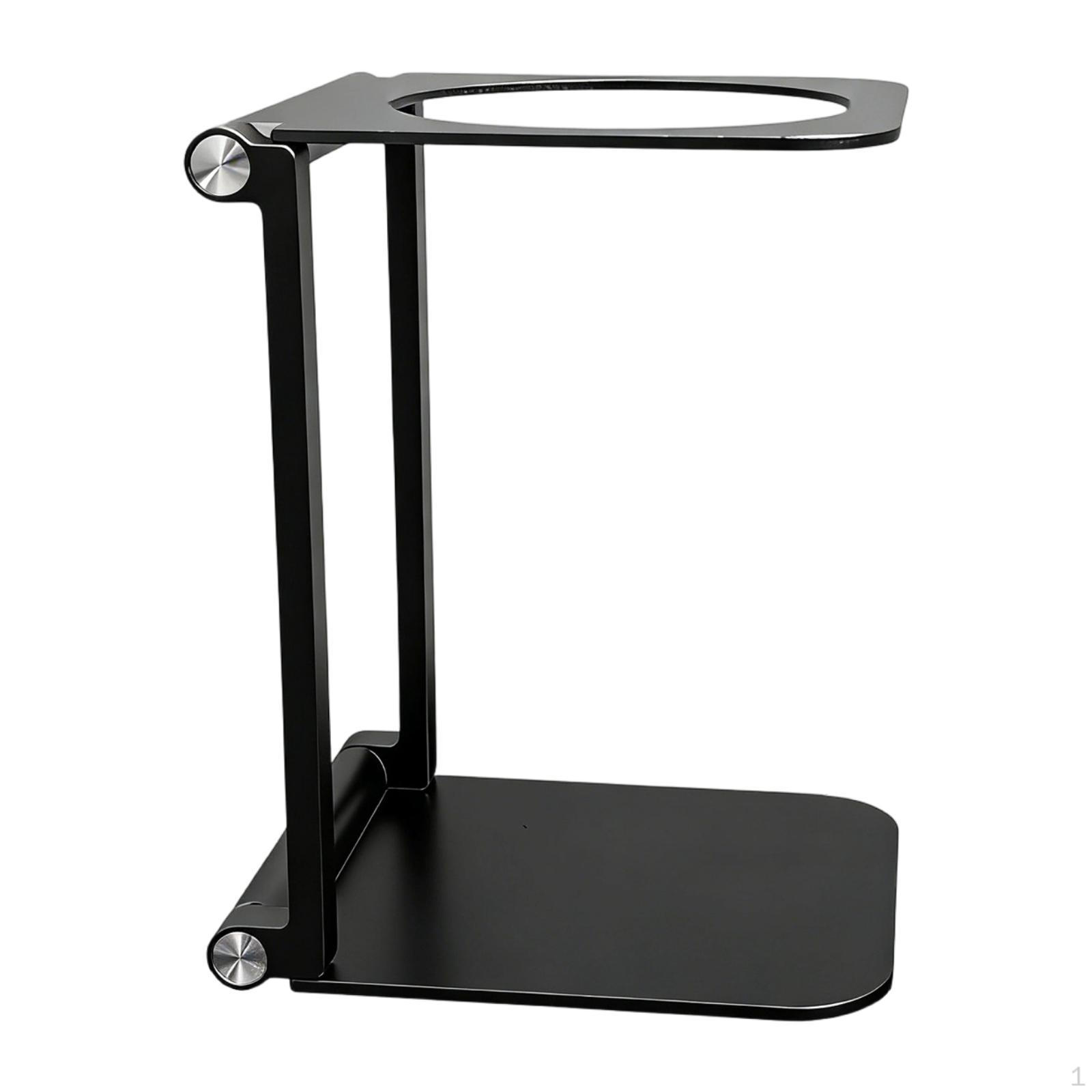 

Pour over Coffee Dripper Stand Machine Foldable Accessories Black Hand Brew Bracket for Bar