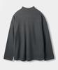 Dimiteulibeullaeg Comfort Half Mock Neck Knit T-Shirt_Charcoal