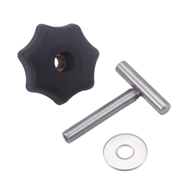 Car Accessories Black Mounting Screws 50mm/70mm Locking Rail Multiflexboard for T5 T6