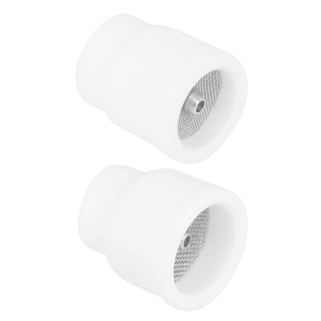 2Pcs Ceramic Welding Cup Set for WP‑17 18 26 9 20 Agon Arc Welding Gun 10# 12# Manual Tool
