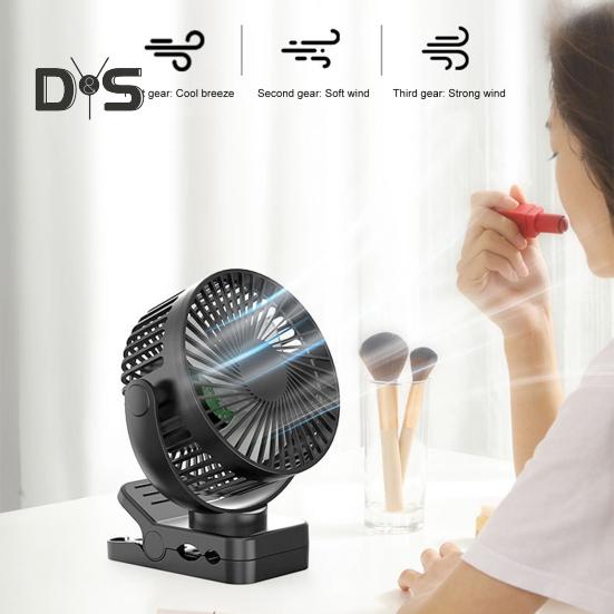 Cooling Fan with Powerful Magnetic Base LED Light Function 3 Wind Speeds Adjustable Timer Air Cooler Fan with Remote Control
