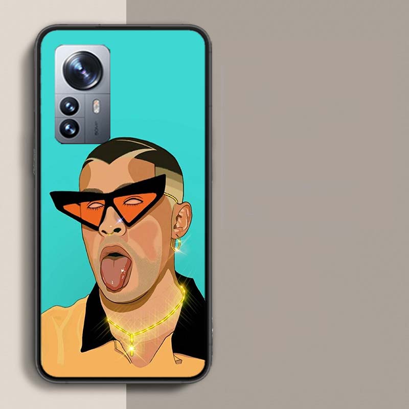 B-Bad B-Bunny Phone Case For Redmi Note 13 Pro Plus 14 Pro+ 12S 12 11S 11T 11E 11 10S 10 9S 9 Xiaomi Capa TPU