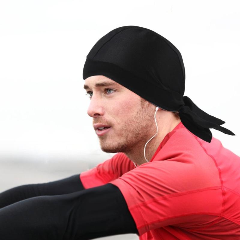 Athletic Headwear Cycling Hat Moisture Wicking Technology Elastics Spandex Blend Universal For Men Women Outdoor Sports