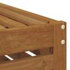 Outdoor Footstool Natural 79 x 79 x 37 cm Solid Acacia Wood