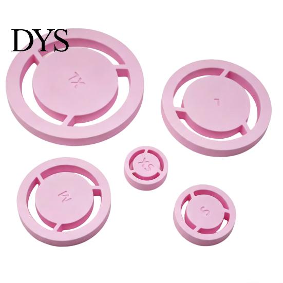 Clay Trimming Tool Set 5Pcs Pottery Foot Ring Set, Base Aligner, Molder, Even Press for Bowls Cups Espresso Mugs Handbuilt Ceramics Handmade Supplies