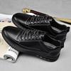 Popular Leather Sneakers Men's Spring Casual Sports Shoes