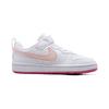 Nike Court Borough Low Recraft PS White Pinksicle Kids Sneakers Arctic-Orange DV5457-111