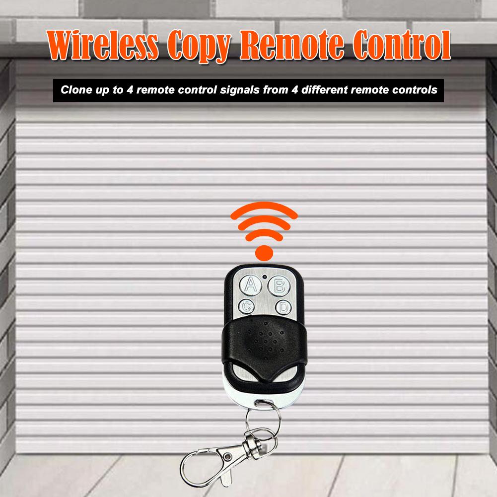 433MHz Copy Remote Control Cars Garage Doors Gate Doors Duplicator Learning Code 4 Button Cloning Duplicator