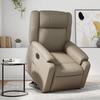 VidaXL Electric Recliner, Relaxation Chair with Adjustable Backrest and Footrest, Living Room Seat, Modern, 3205170