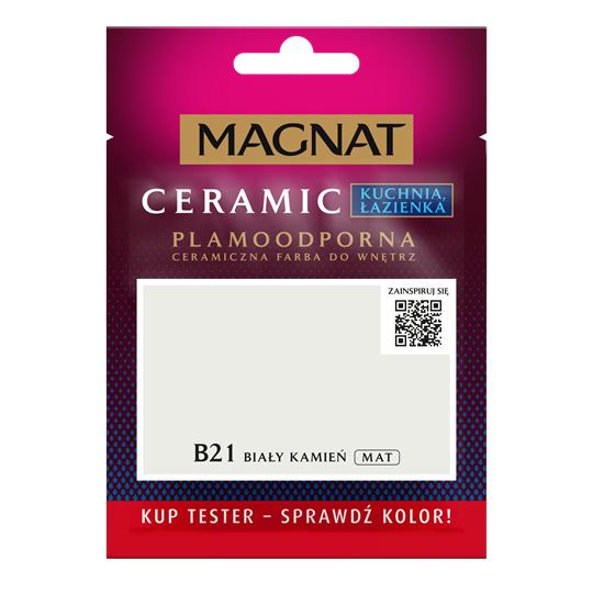 Magnat Ceramic Kuchnia Łazienka Tester Biały Kamień B21 30Ml