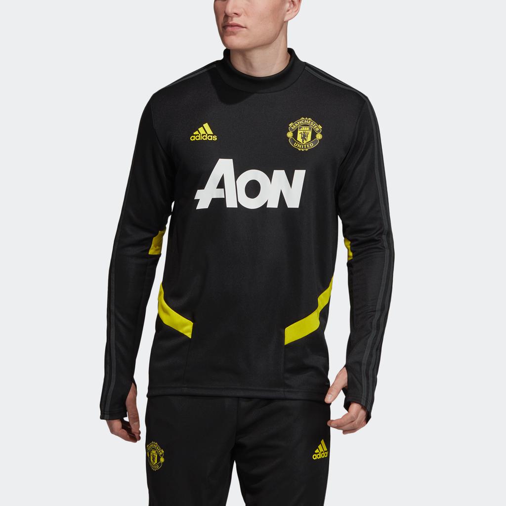 Adidas Manchester United Soccer Jerseys Men's Black Moderate DX9037