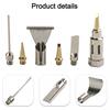 6PCS Pen Type Gas Torch Head Soldering Iron Tip Welding Tool Soldering Irons