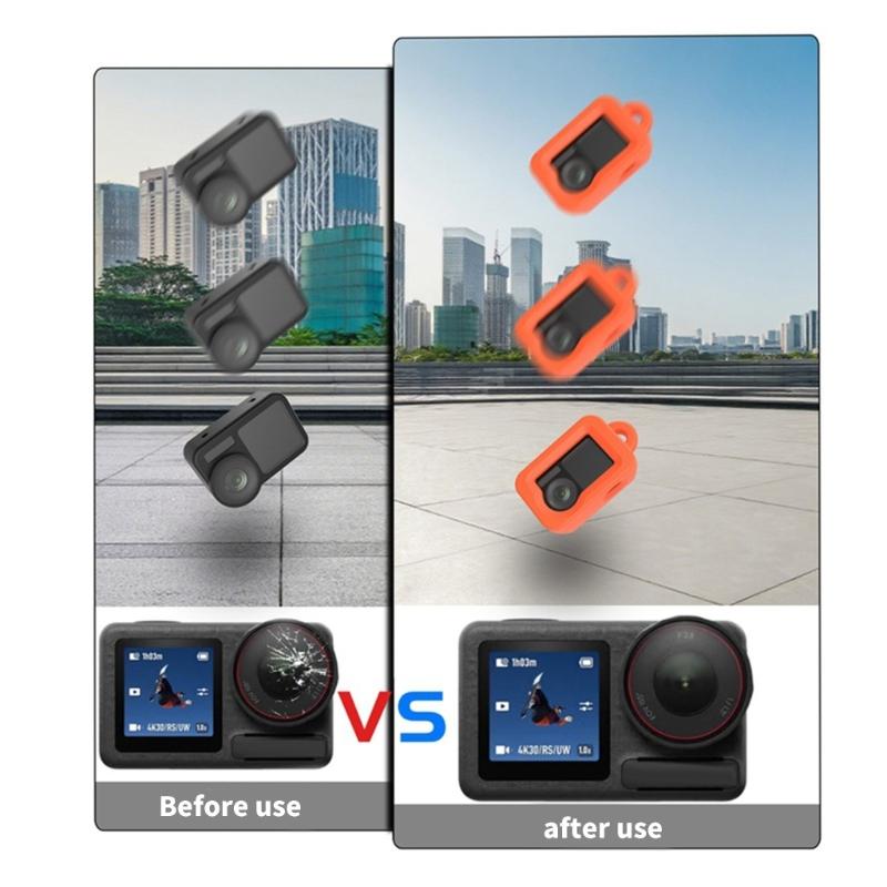 Orange Floating Protective Housing Case For Action3/4/5pro with Buoyancy Cover Box