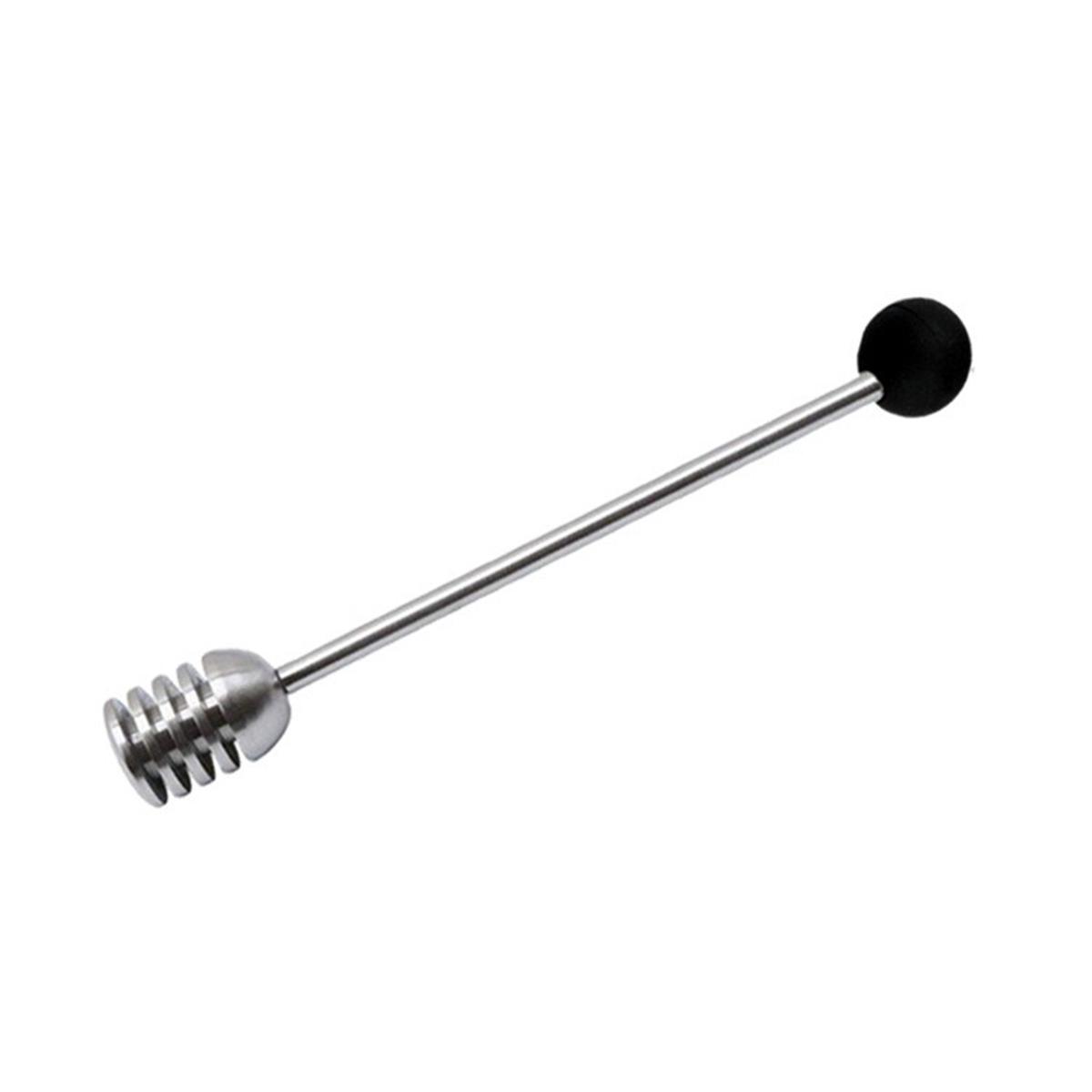 Housewarming Parties Stainless Steel Honey Spoon Honey Spoon 6.3 Inch 16x2x2cm 304 Stainless Steel Drizzling Honey чёрный