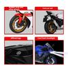 1:9 R1 Honda Cbr 1000Rr Motorfiets Speelgoed Minatuur Legering Diecast Auto Model Schokabsorptie Rubberen Band Modellen Cadeau Voor Vriendjes