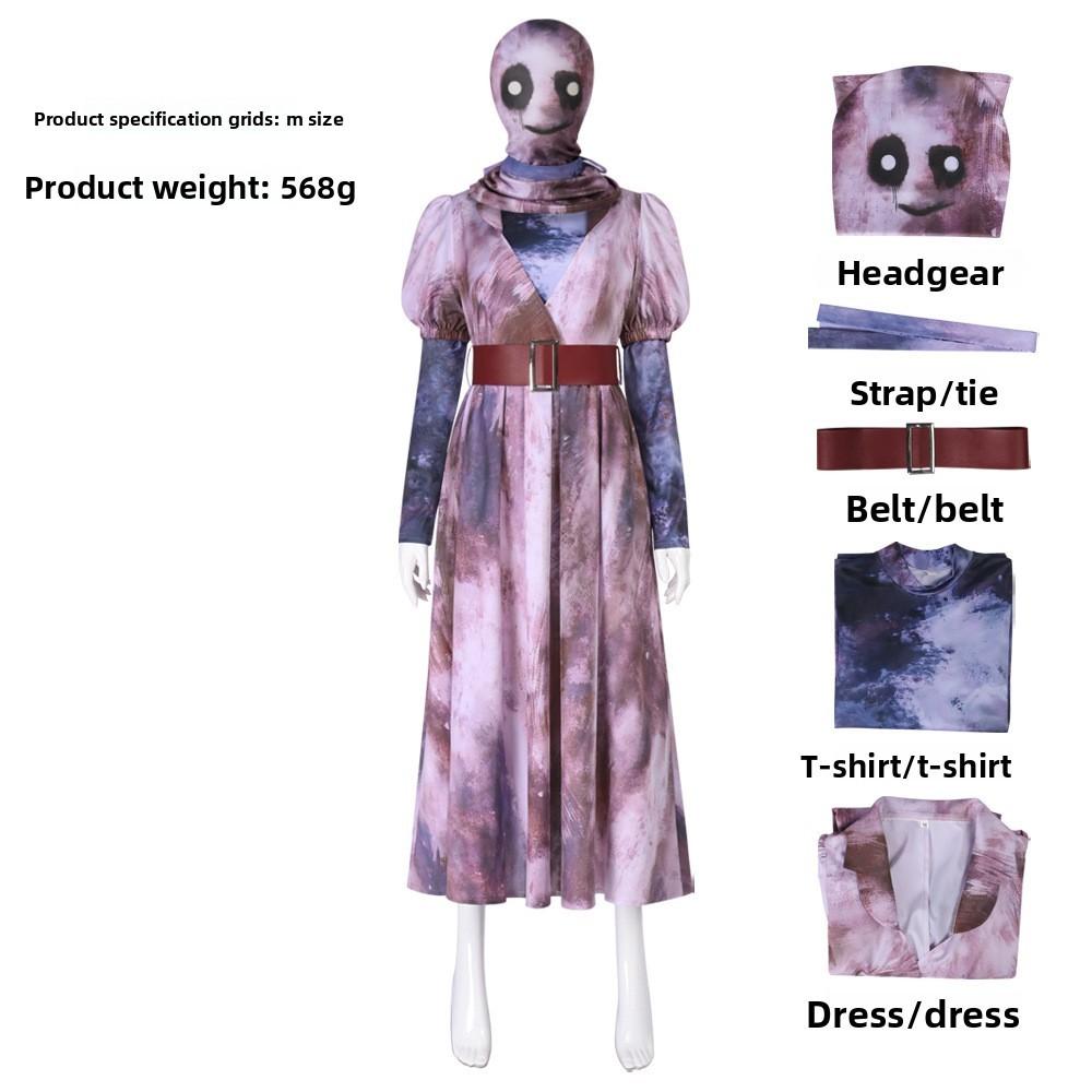 Game Silent Hill Nurse Cosplay Costume With Bloodstain Dress For Horror Fans