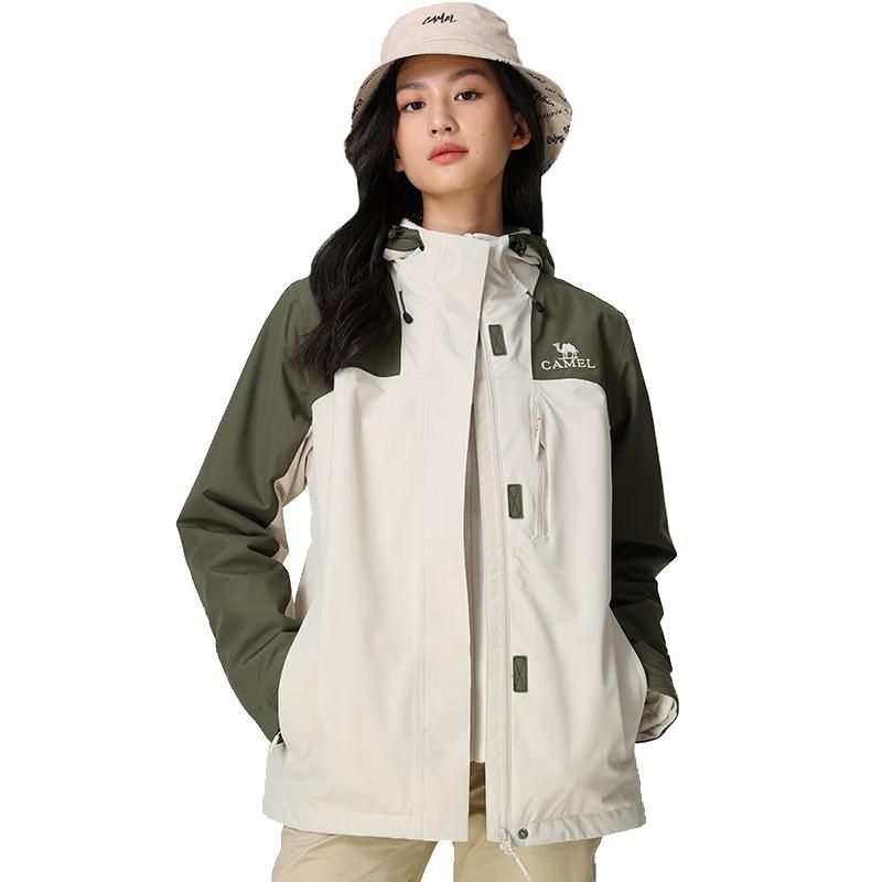 CAMEL 3-in-1 Waterproof Windproof Outdoor Jacket