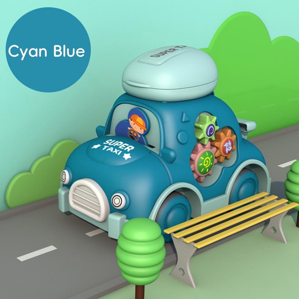 Inertia Sensory Toy Car with Storage Function Smooth Rolling Car Toy Cartoon Inertia Learning Car Toy for Kids