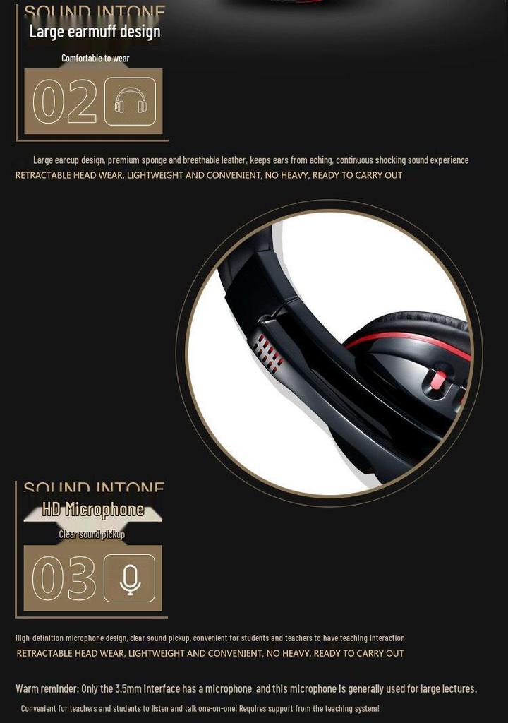 Hot-Selling Wired USB Gaming Headset with Mic for PC