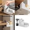 Desktop Phone Stand With Beverage Holder Modern Nonslip Base Desktop Organiser Workspaces Storage Solution