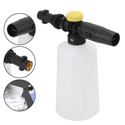 750ML Washer Gun Snow Foam Lance Spray Gun For Karcher K2 K3 K4 K5 K6 K7 High Pressure Washer With Adjustable Sprayer Nozzl X5H2