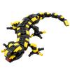 MOC Tier Feuersalamander Bausteine Sets Konstruktionsspielzeug Haifischmodell DIY Steine Weihnachten Geburtstagsgeschenke