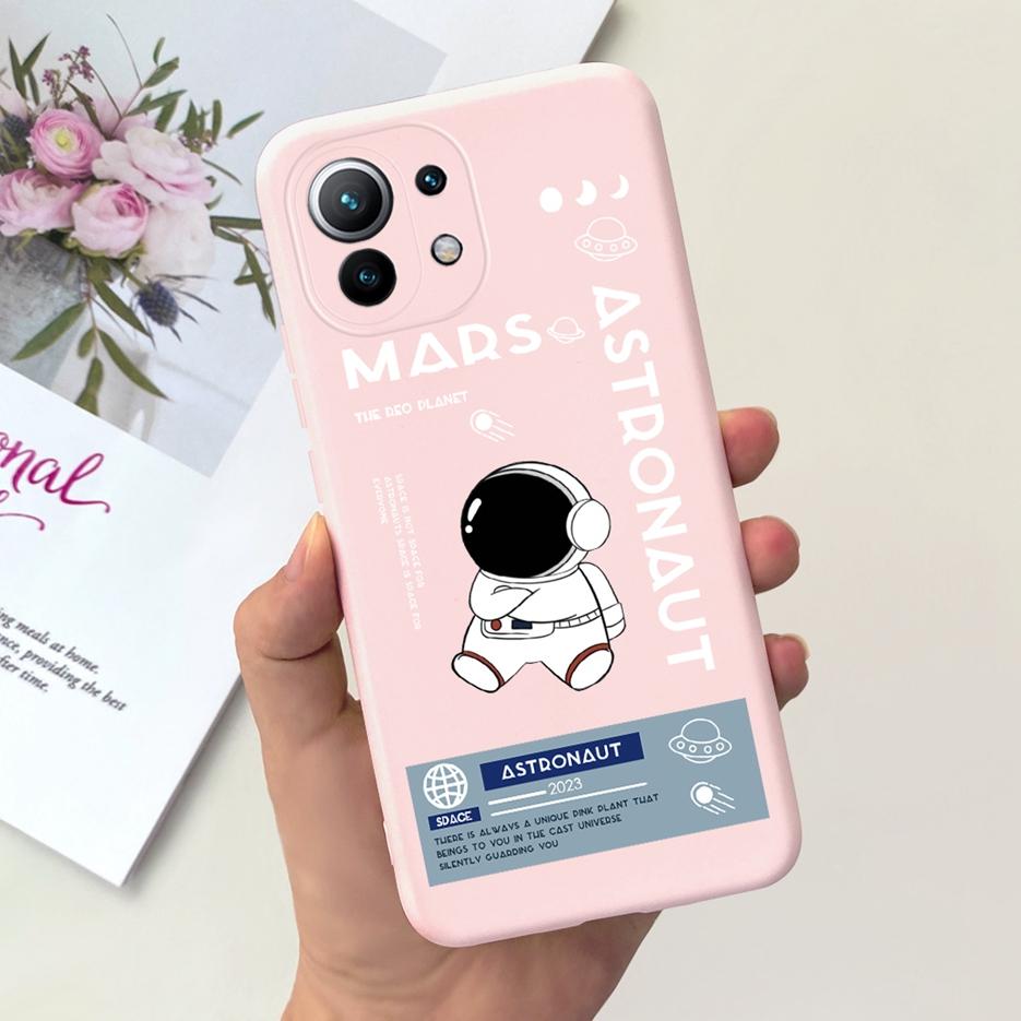 For Xiaomi Mi 11 Lite 5G Case Cute Fashion Painted Cover Soft TPU Phone Case For Xiaomi Mi 11 Pro Mi11 Lite 11Lite Fundas Bumper