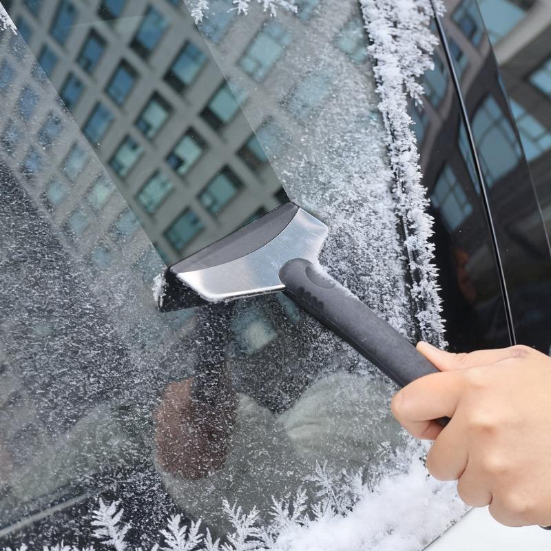 Car Multifunction Ice Breaker Snow Shovel Auto Ice Scraper Snow 17.3CM Removal Shovel Winter Windshield Snow Clean Scraping Tool