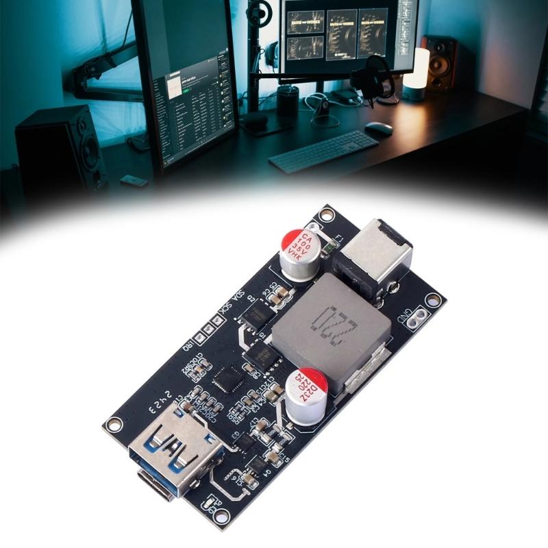 140W PD3.1 Fast Charging Module For Laptops And Smartphones With Multi Protocol Support And Safety Protections