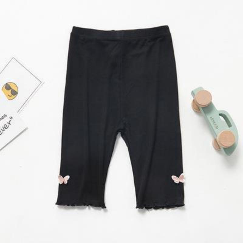 Mädchen Leggings für Sommer Dünner Stil Kinder Oberbekleidung Cropped Hosen für Babys Modai Cropped Hosen