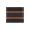 COACH 3 IN 1 Wallet Leather Wallet Men's Black & Brown 3007-QBR64