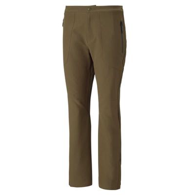 Comfortable Breathable Sports Zipper Straight Leg Casual Pants Women Pants Olive-Green 522584-62