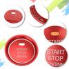 TOMALL Aluminum Engine Start Stop Push Button Cover Trim Compatible with Mazda CX-3, CX-5, MX-5 Car Keyless Engine Ignition Start Button Cap