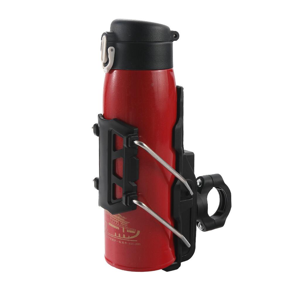 Adjustable Motorcycle Handlebar Drink Cup Holder Mount Water Bottle For ATV Bike