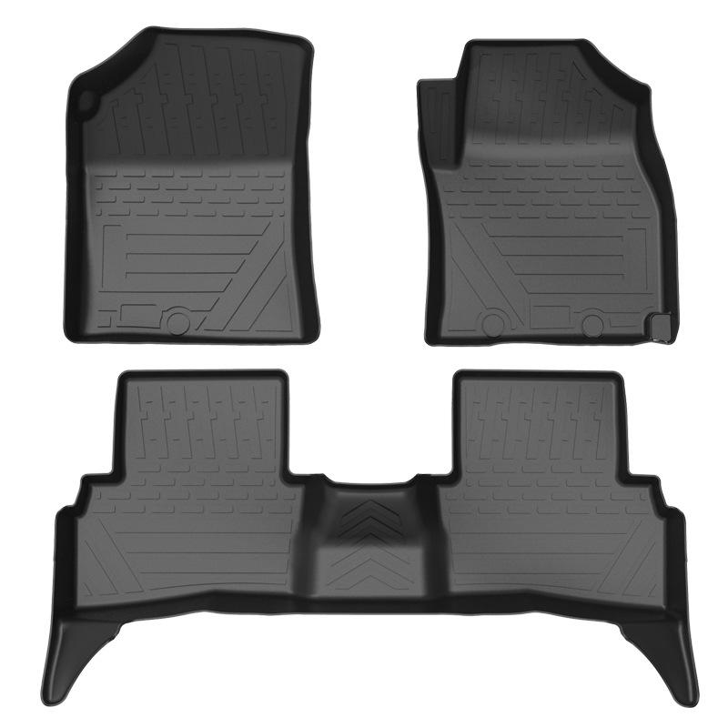 Hyundai Creta IX25 RHD TPE Waterproof Anti-Slip Odorless Floor Mats - Wear-Resistant & Eco-Friendly