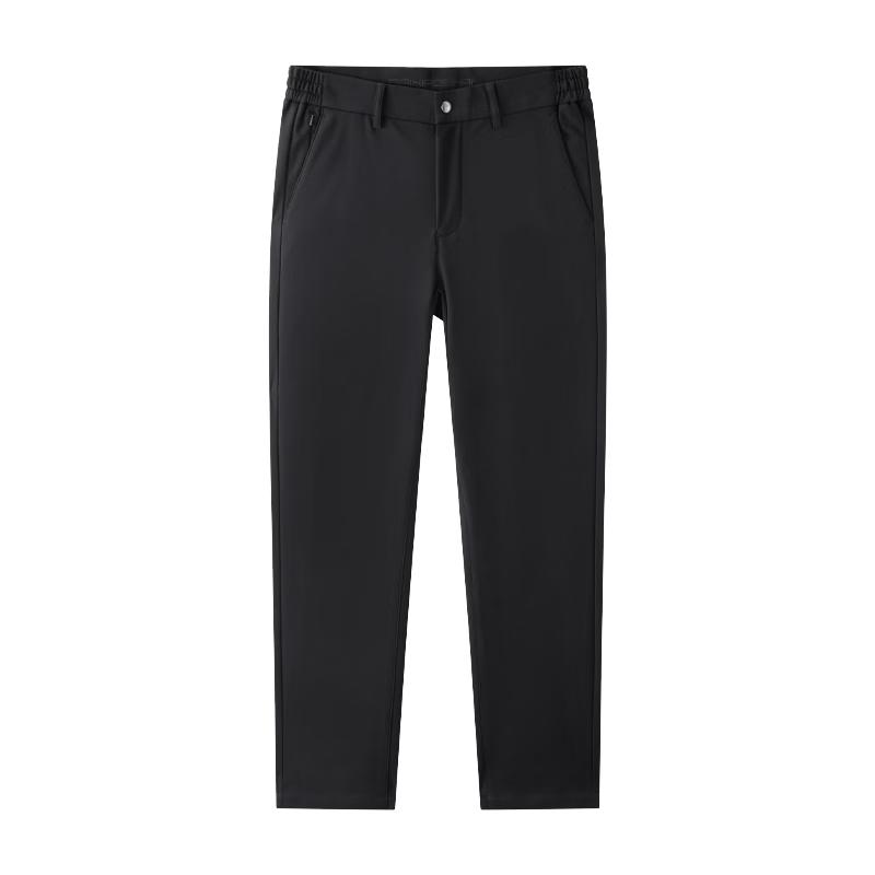 Men's Stretch Business Casual Easy-Care Straight-Leg Pants