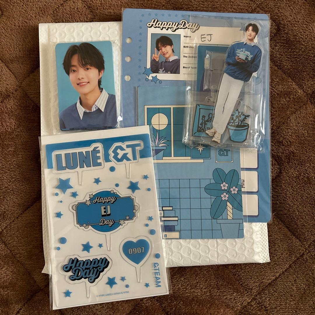 

[USED] &TEAM EJ Wiju Birthday Kit