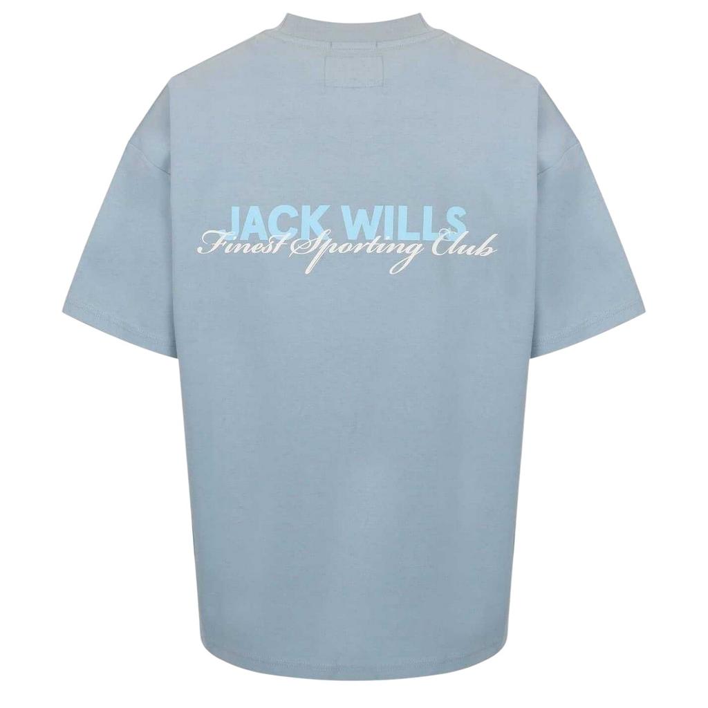 Jack Wills Mens Graphic Print Regular Short-Sleeved T-Shirt