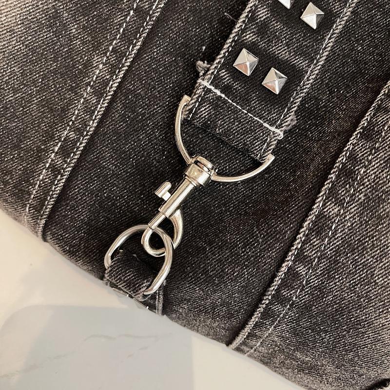 Torba Kowbojska Damska Duża Pojemność Podpachowa Pierogowa Torba na Ramię