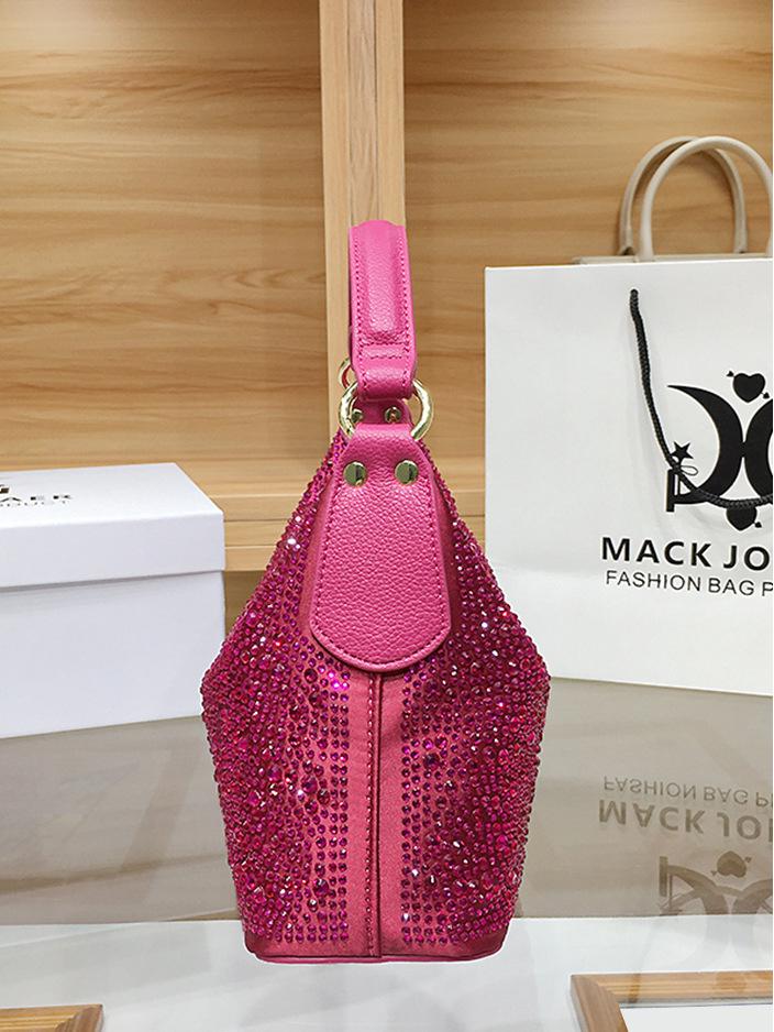 Dámská večerní kabelka s kamínky - Luxusní, velkokapacitní, trendy kabelka